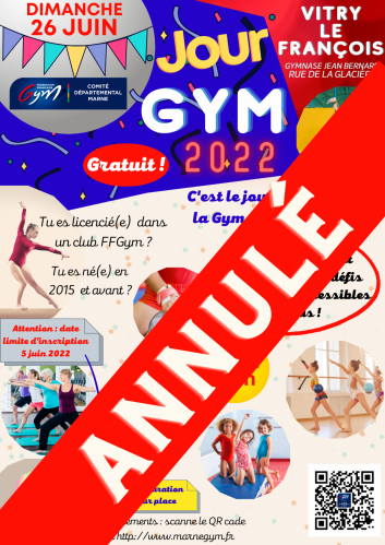 Affiche annulation jour gym 2022 version finale
