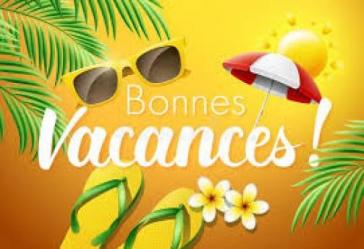 Bonnes vacances